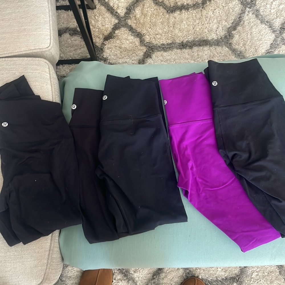 Lululemon Align /Wunder Under Bundle Size 6 - image 2